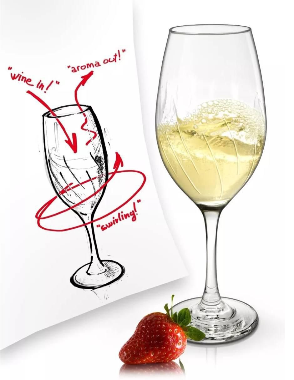 Set de copas para vino Mistral de vidrio 3