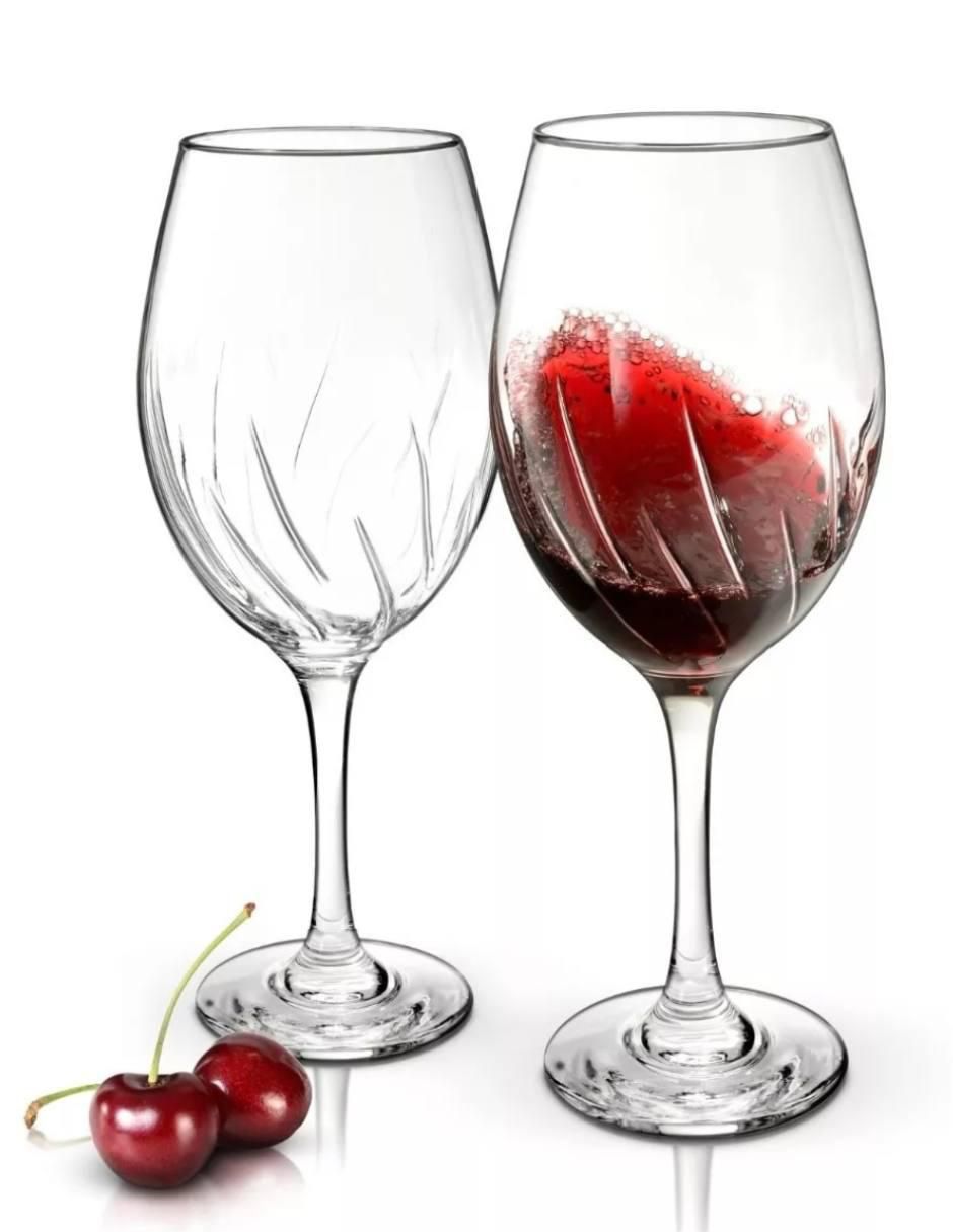 Set de copas para vino Mistral de vidrio 4
