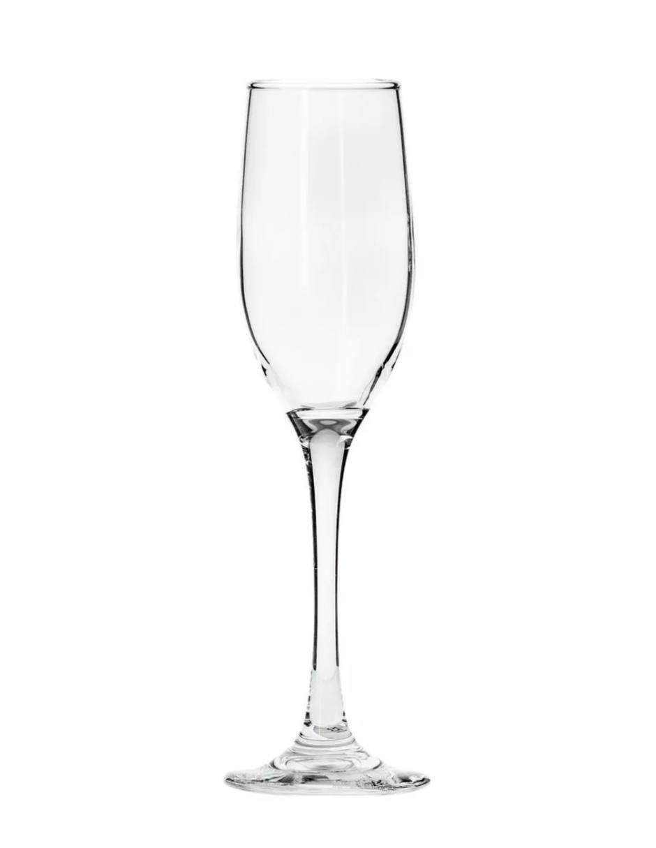Set de copas para flauta Ducale de vidrio 2