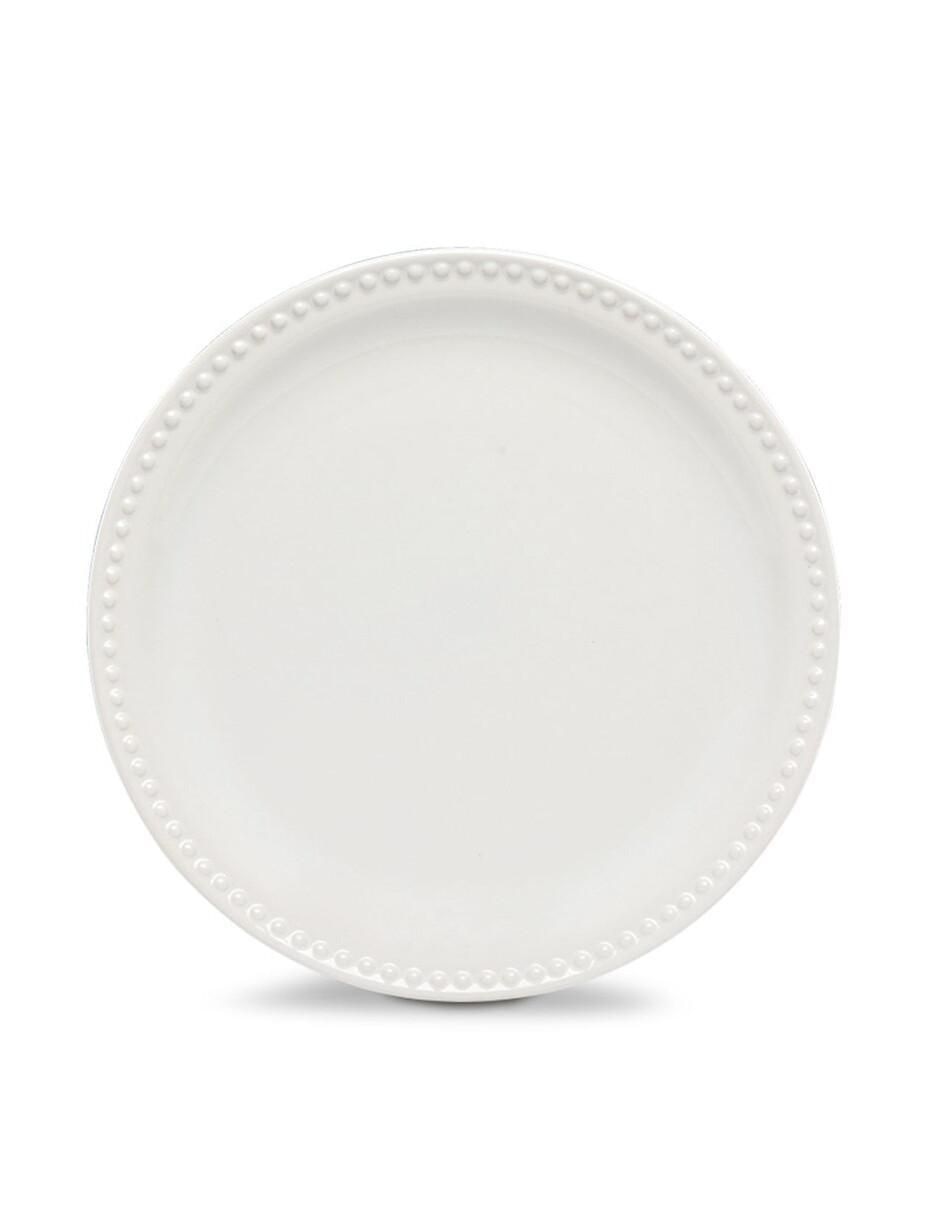 Vajilla cerrada mauve de porcelana para 6 personas 2