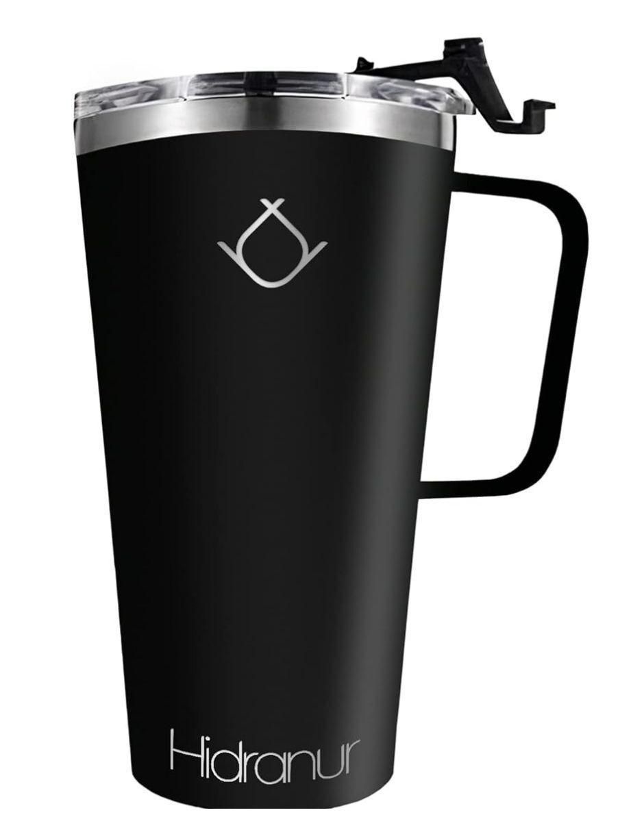 Termo doble pared de acero inoxidable con tapa flip top 473 ml