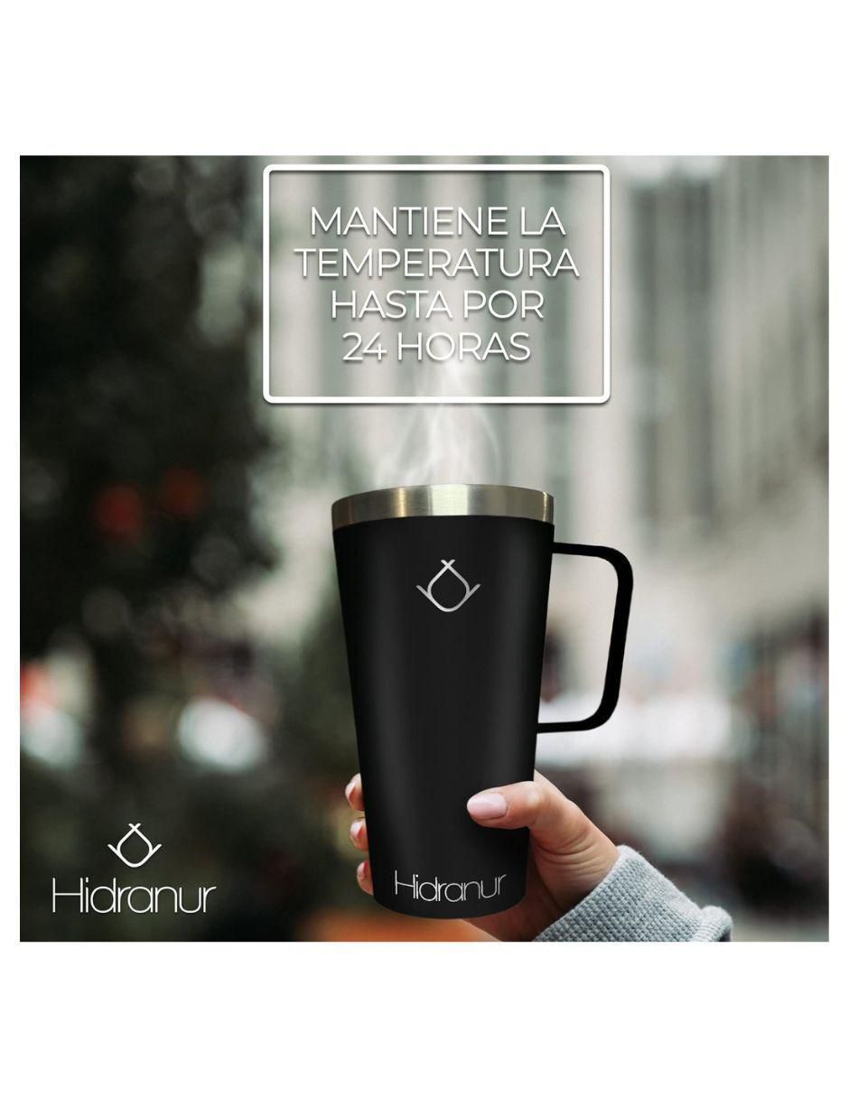 Termo doble pared Hidranur de acero inoxidable con tapa flip top 591 ml