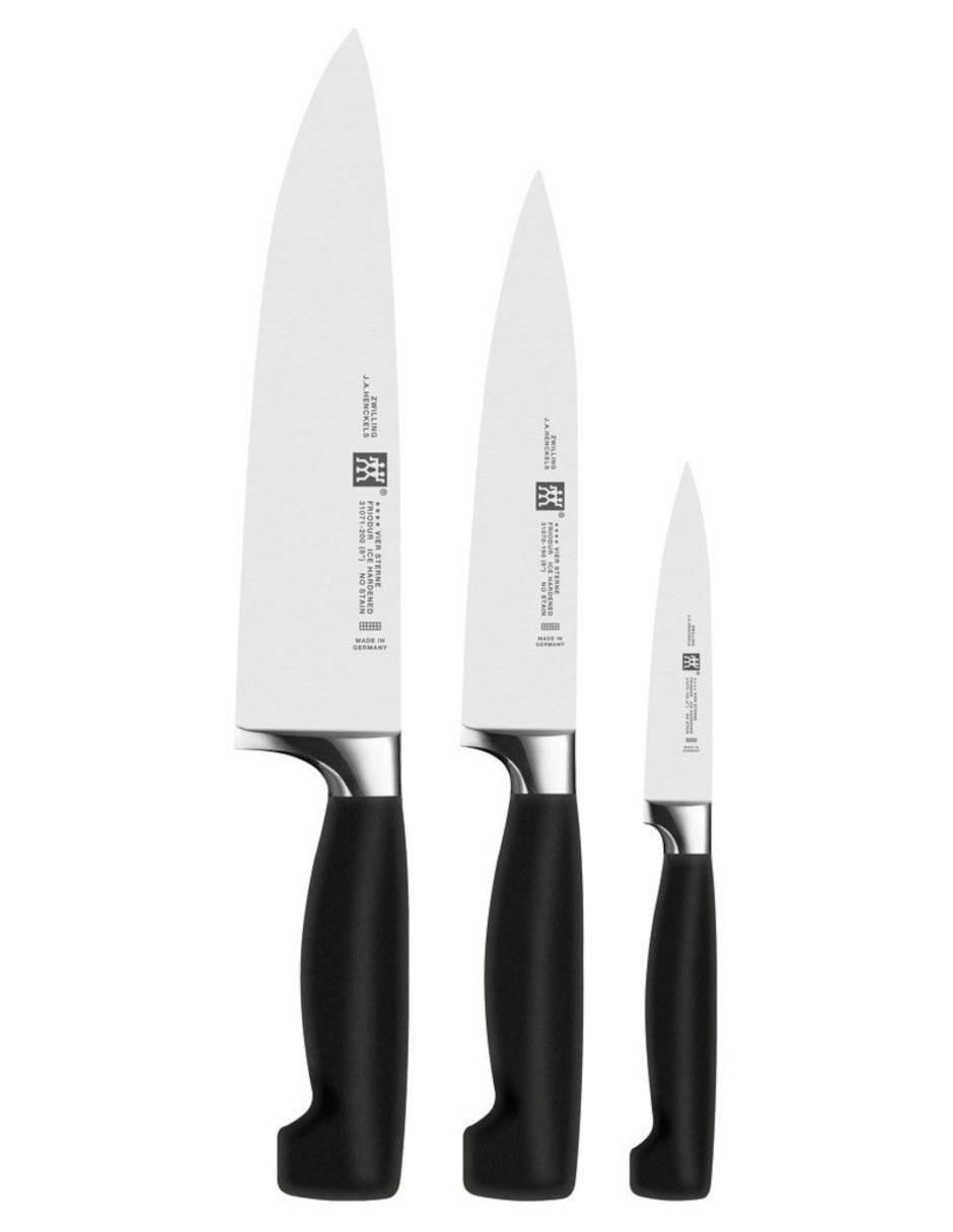 Set de cuchillos utilitario four stars 3 piezas 3