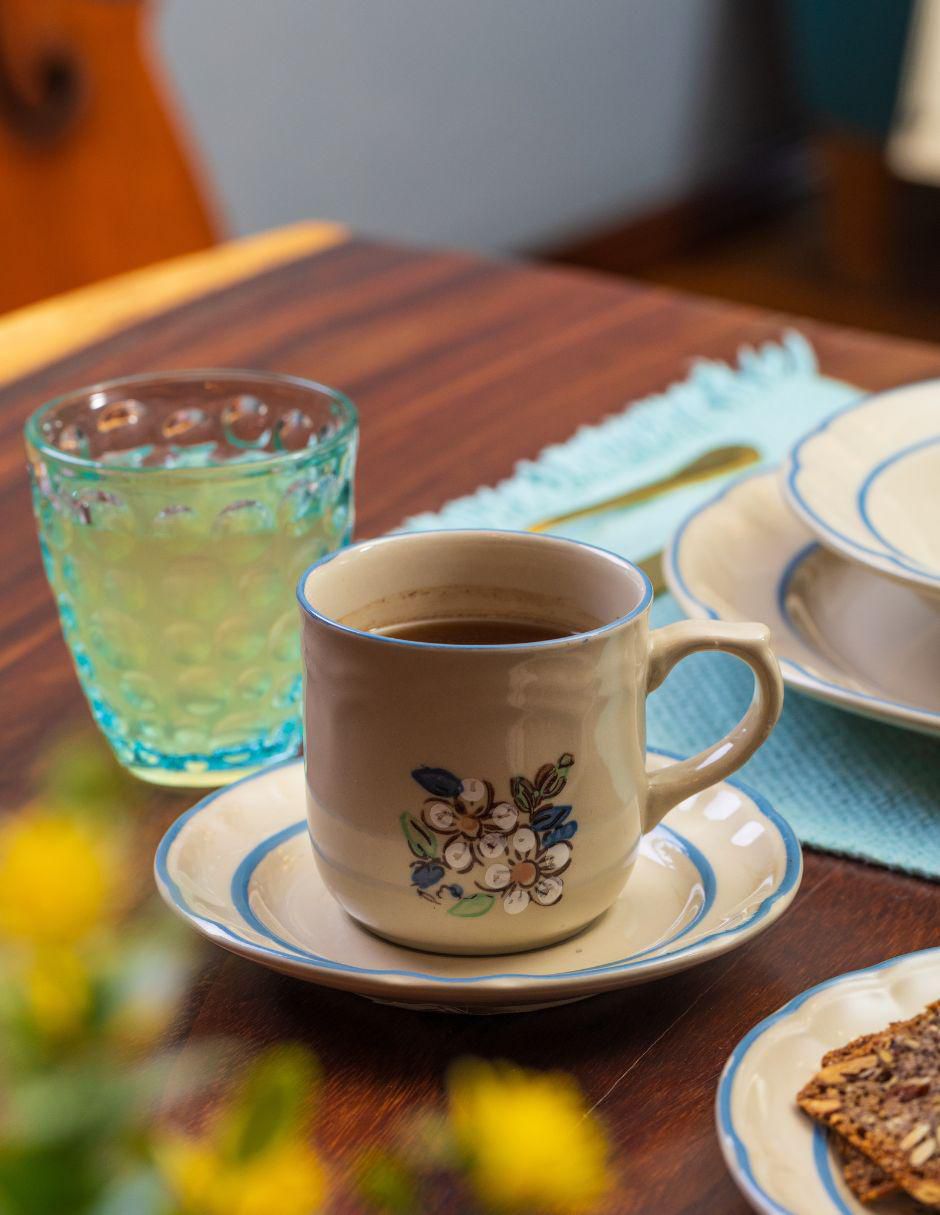 Vajilla cerrada victoria de porcelana para 4 personas 4