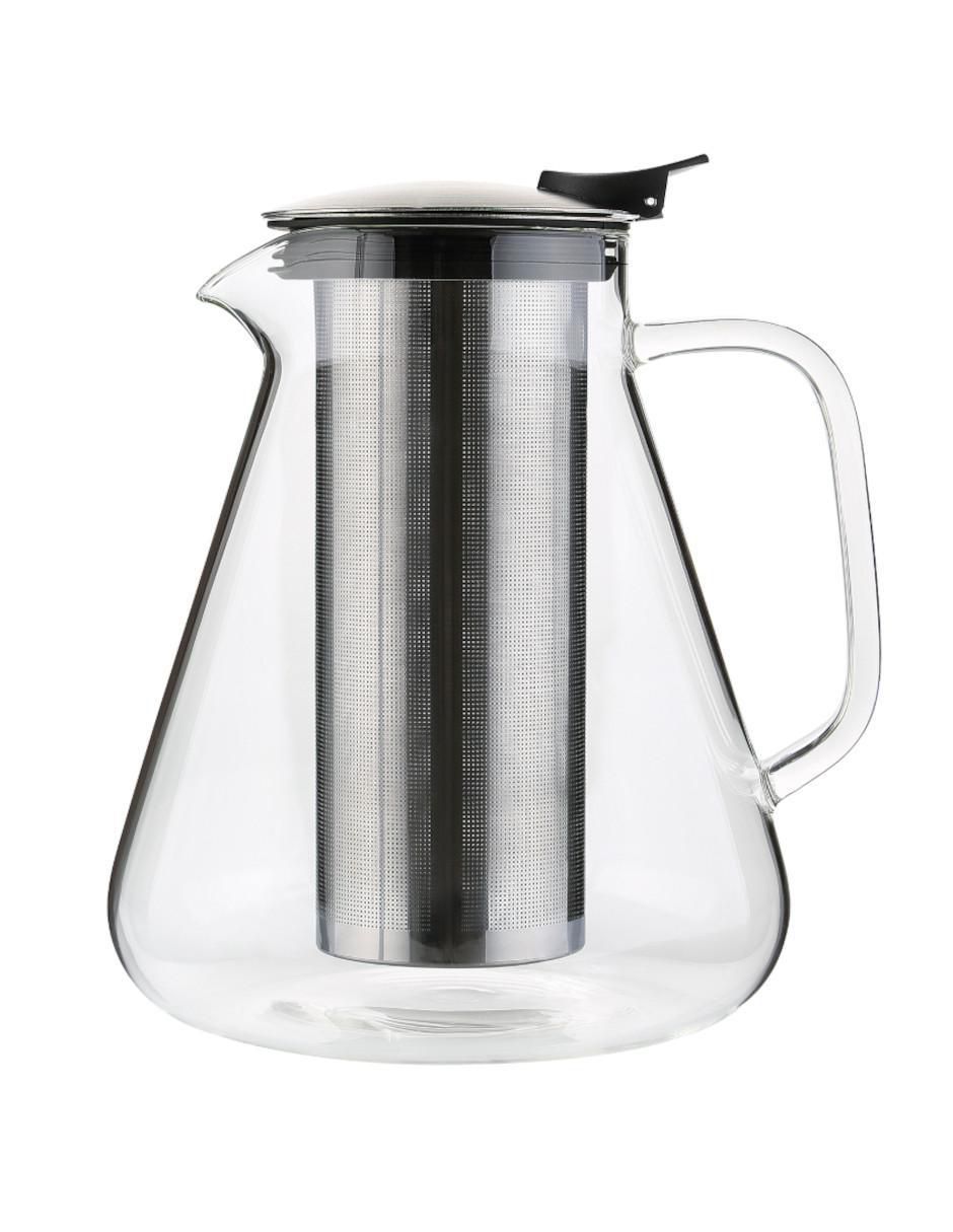 Tetera infusora de vidrio borosilicato