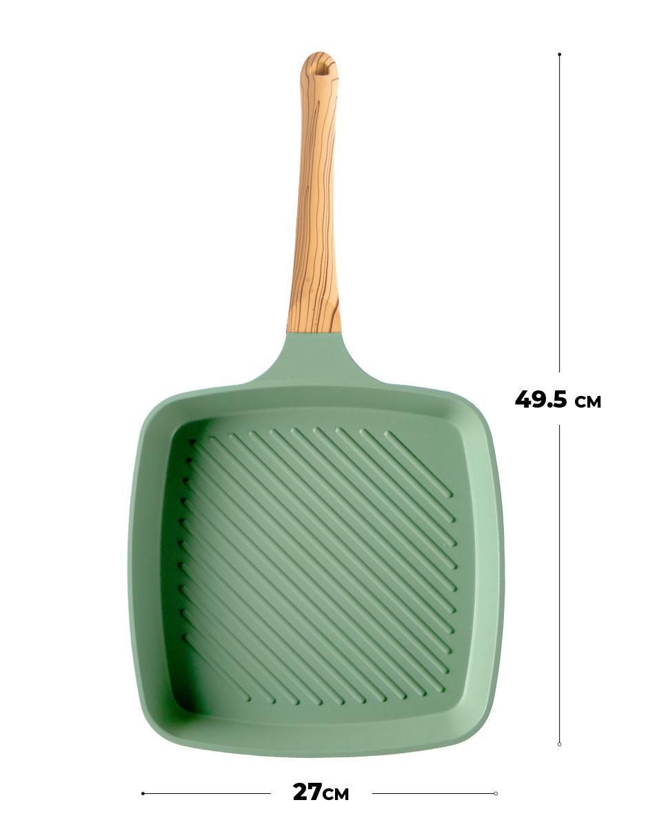 Sartén grill de jade 6