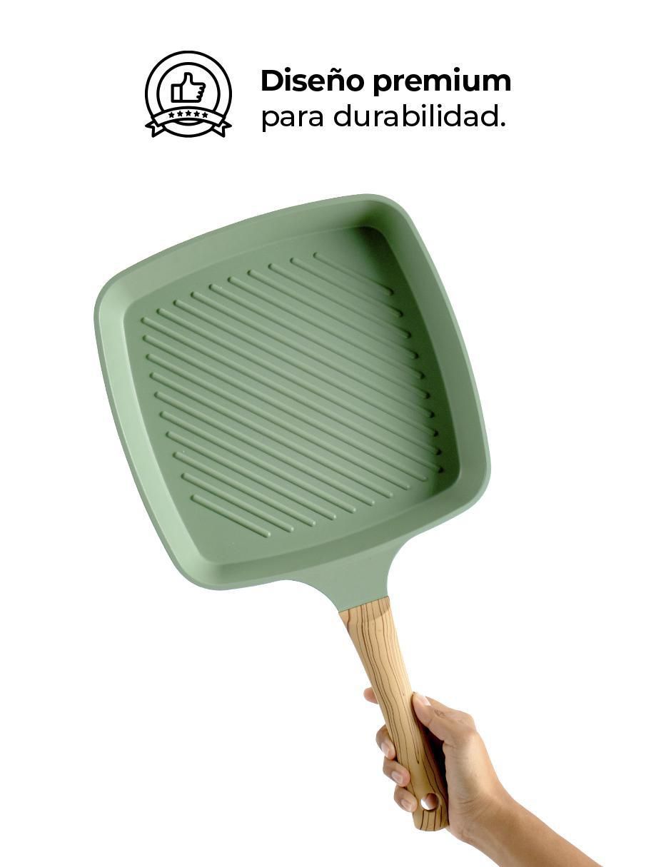 Sartén grill de jade 3