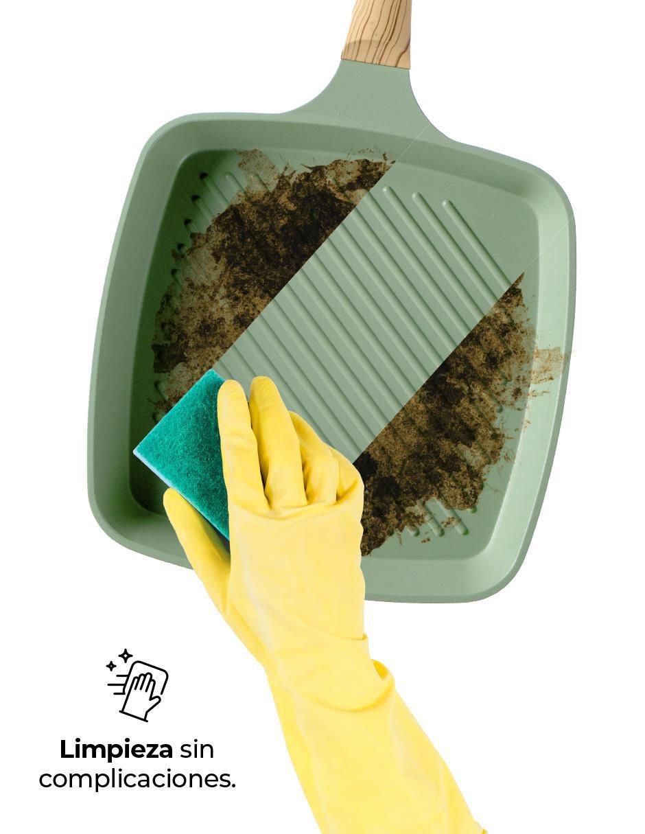 Sartén grill de jade 5