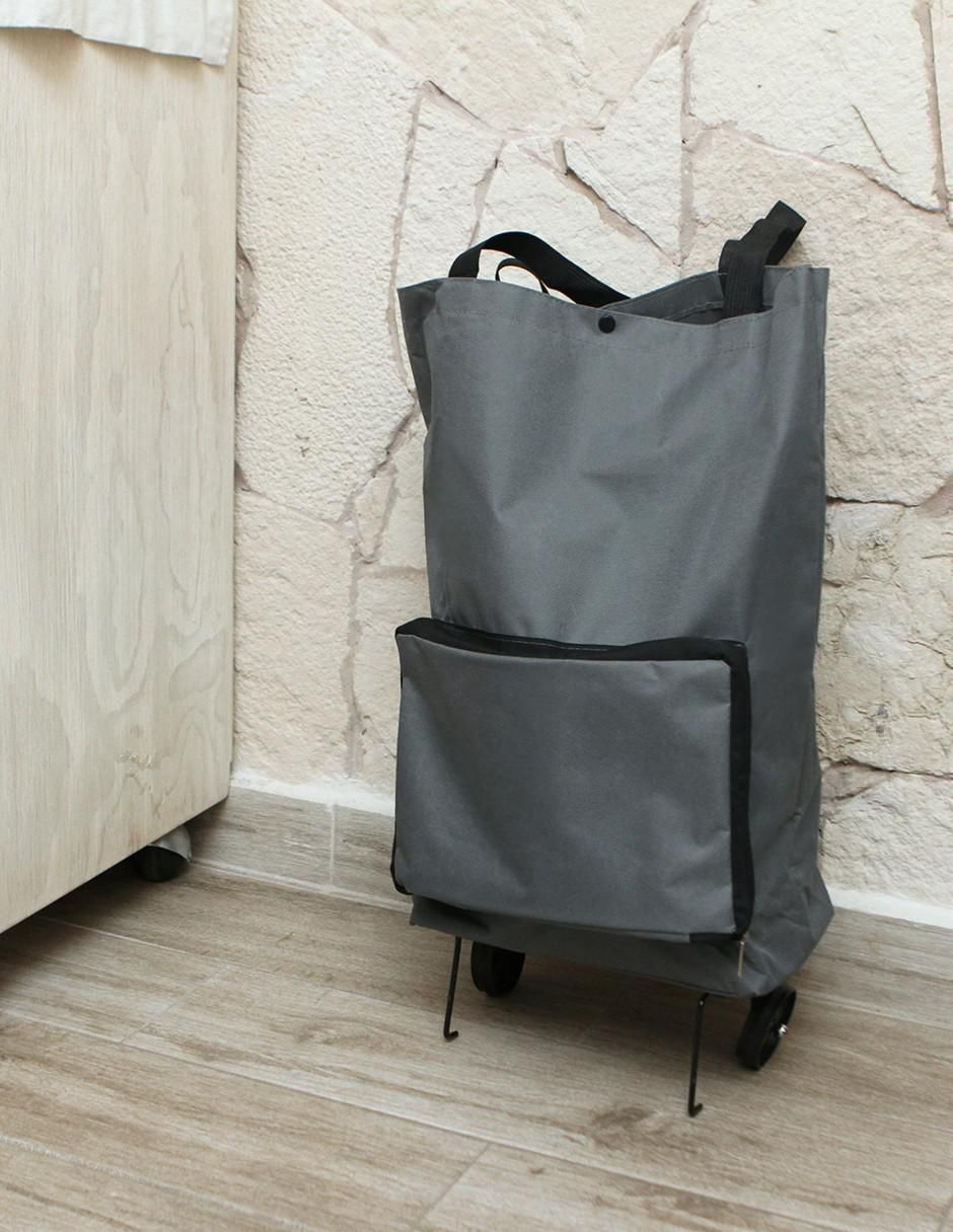 Carro de compras áreas múltiples acero inoxidable 3