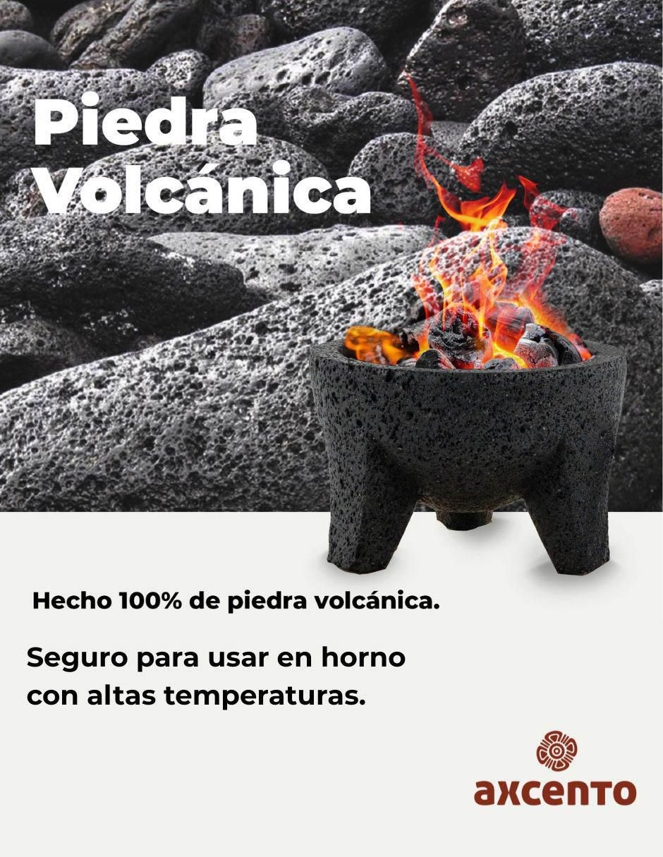 Mortero Piedra Volcánica 2