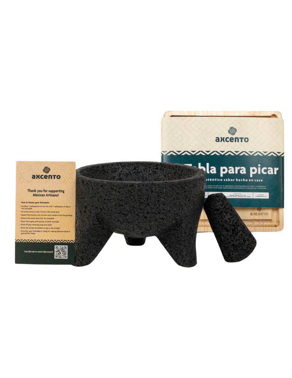 Mortero Piedra Volcánica 5