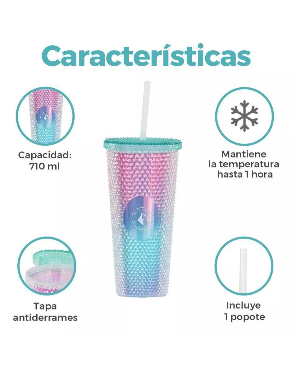 Termo de plástico con tapa rosca 709 ml 4