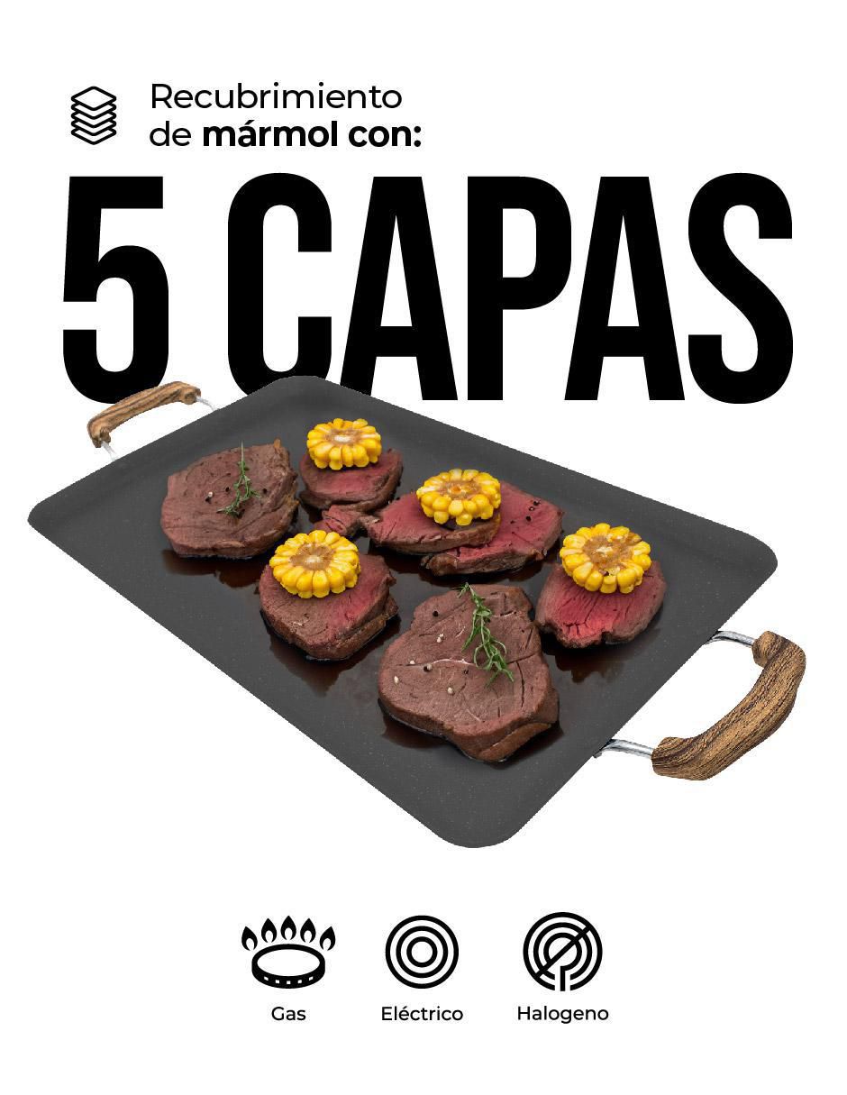 Comal queen sense love cook aluminio anodizado
