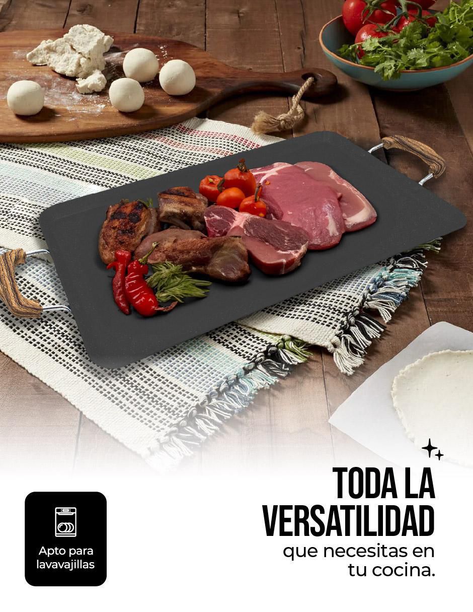 Comal queen sense love cook aluminio anodizado