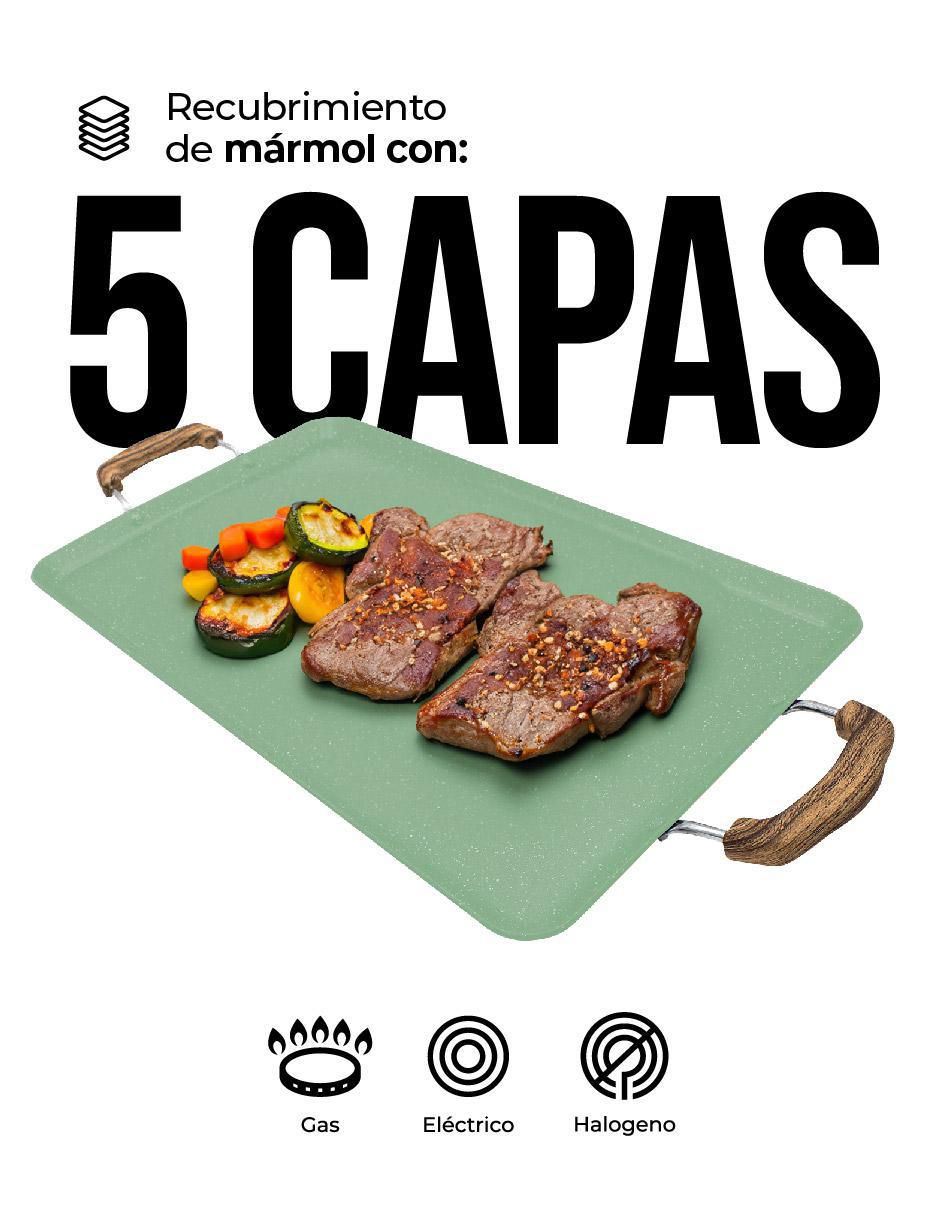 Comal Love Cook aluminio anodizado 2