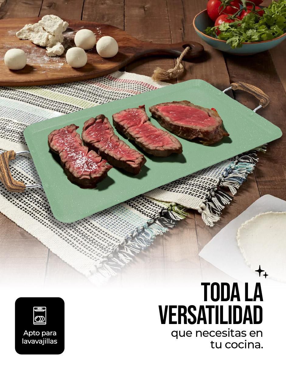 Comal Love Cook aluminio anodizado 5