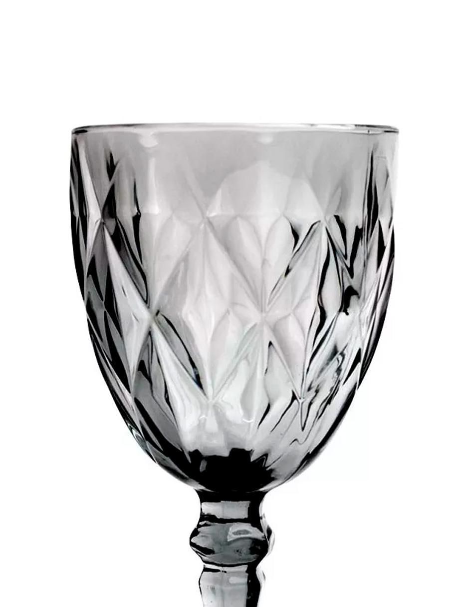 Set de copas para vino de vidrio 3