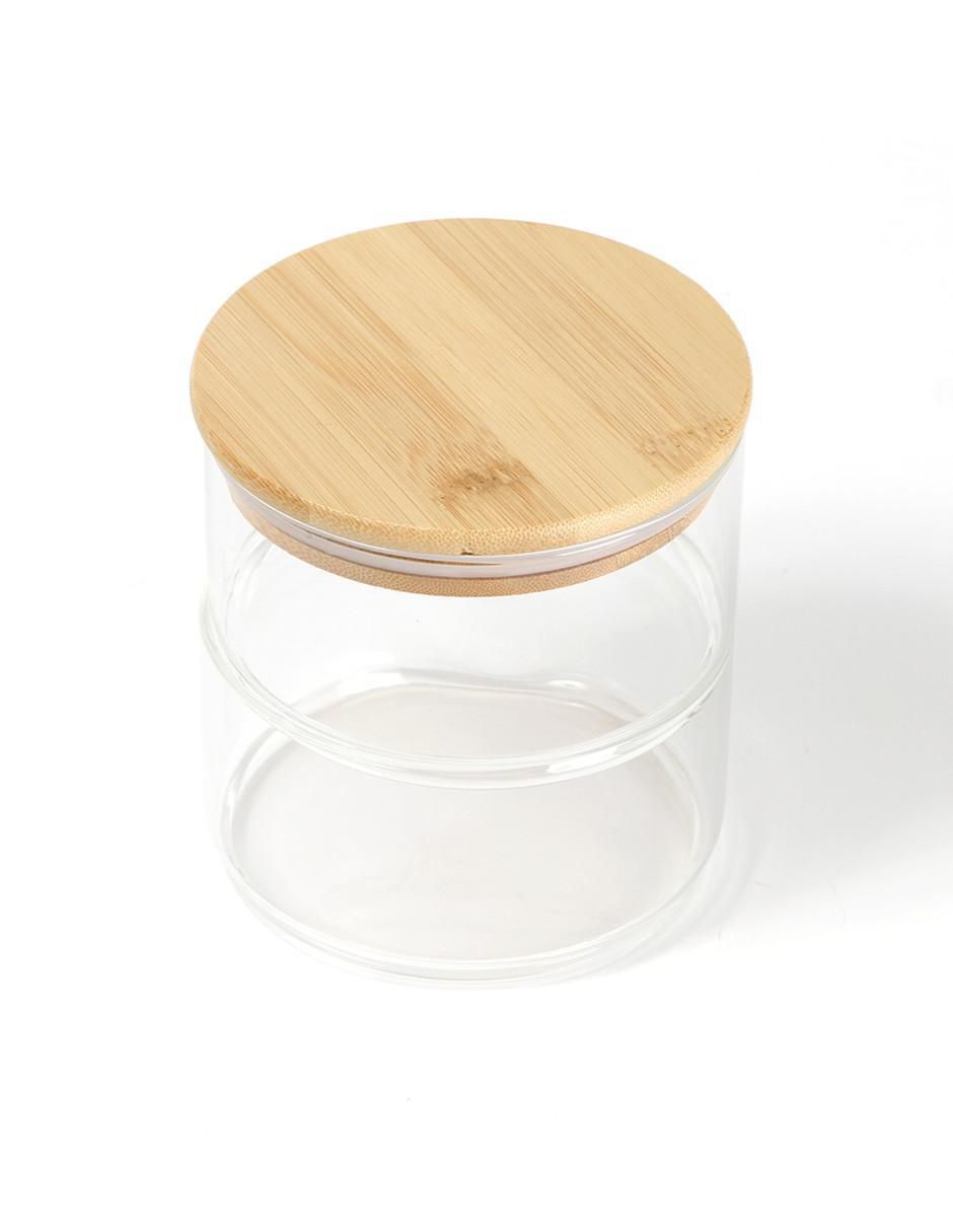 Set frasco de almacenamiento de vidrio hermético 2