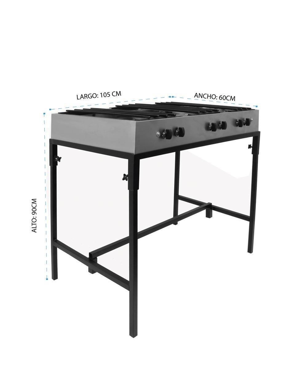 Parrilla de acero inoxidable 5