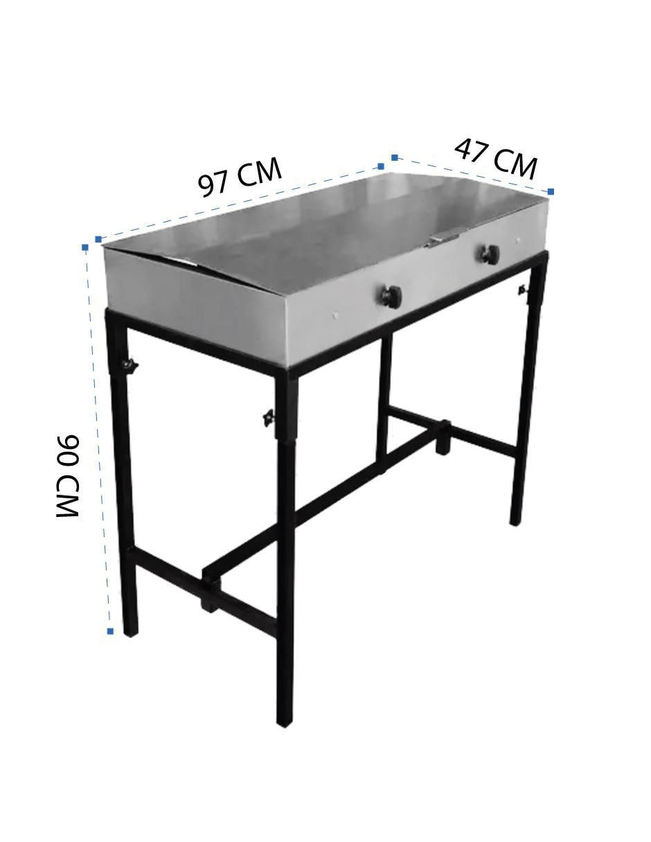Comal para tortillas de acero 7