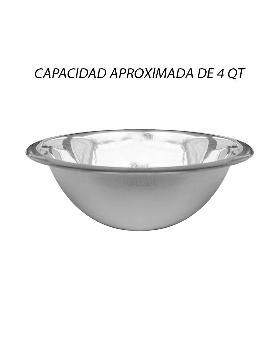 Tazón de acero inoxidable 4