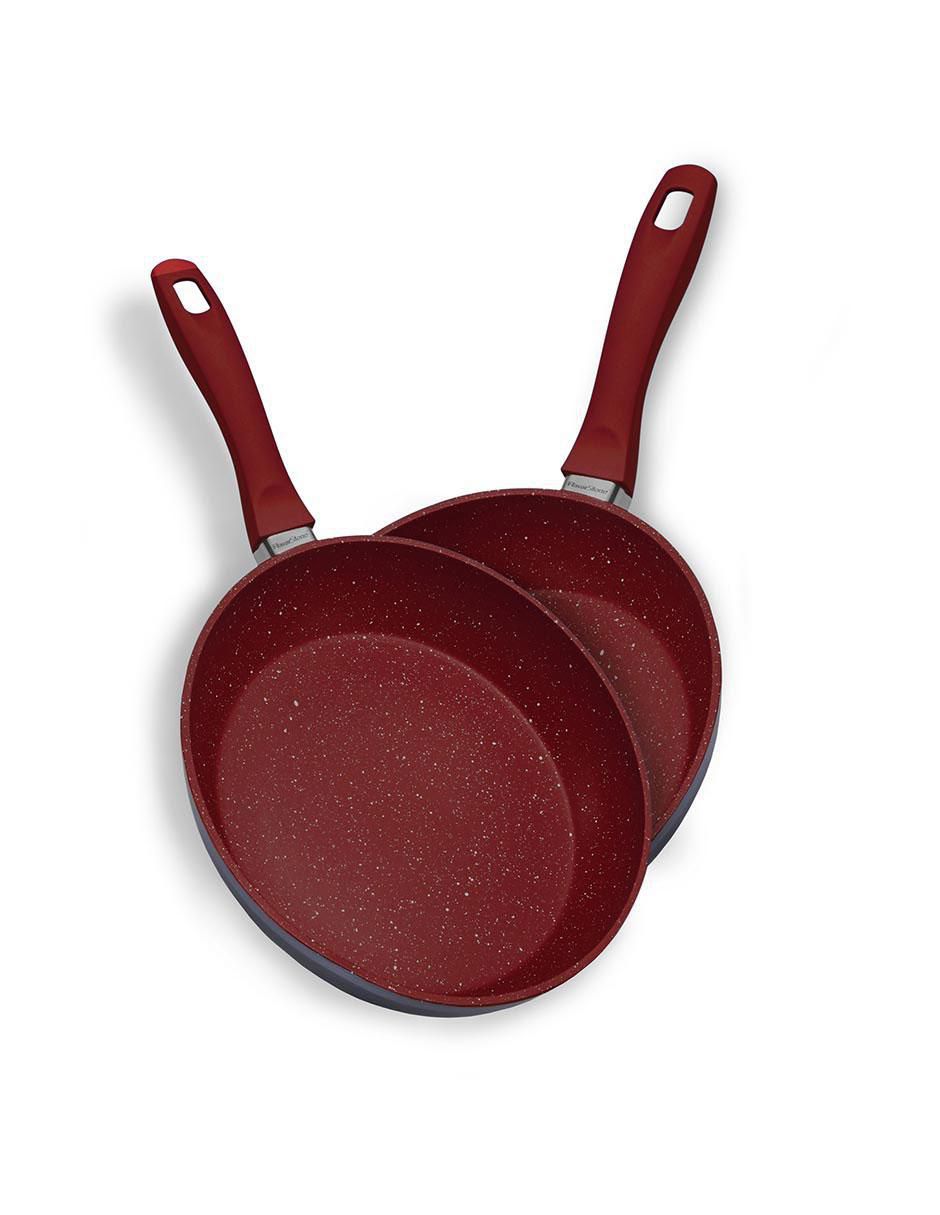 Set de sartenes Deluxe de acero inoxidable 2