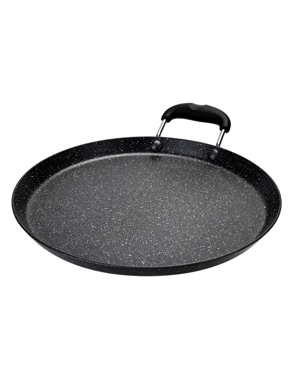Comal marble black aluminio 4