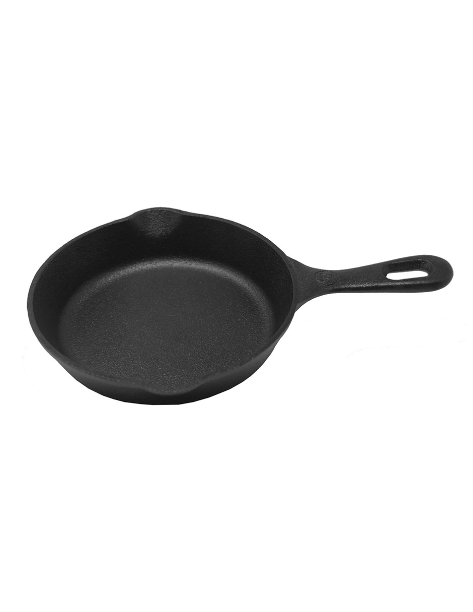 Set de sartenes de hierro fundido 3 piezas 4