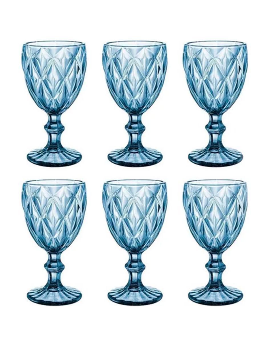 Set de copas para agua de vidrio Set de copas para agua de vidrio