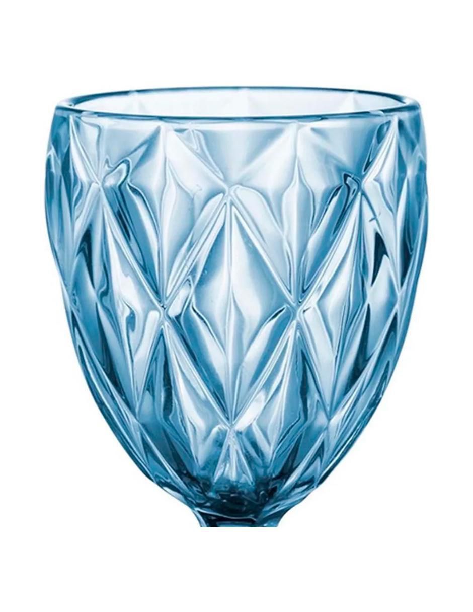 Set de copas para agua de vidrio 3