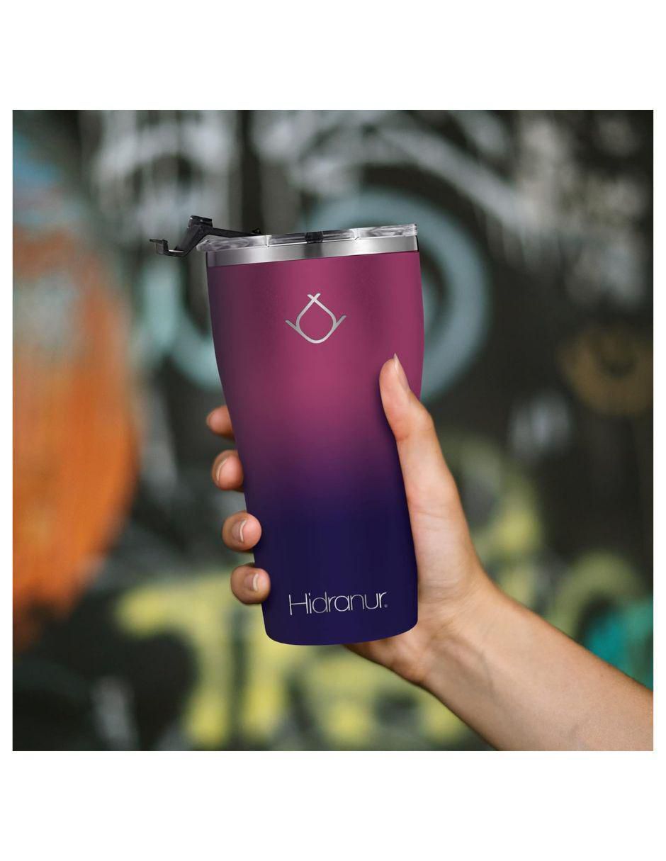 Termo de acero inoxidable con tapa flip top 3