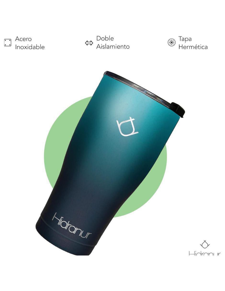 Termo hidranur "de" acero inoxidable sin familia o colección "con tapa" flip top 887 ml