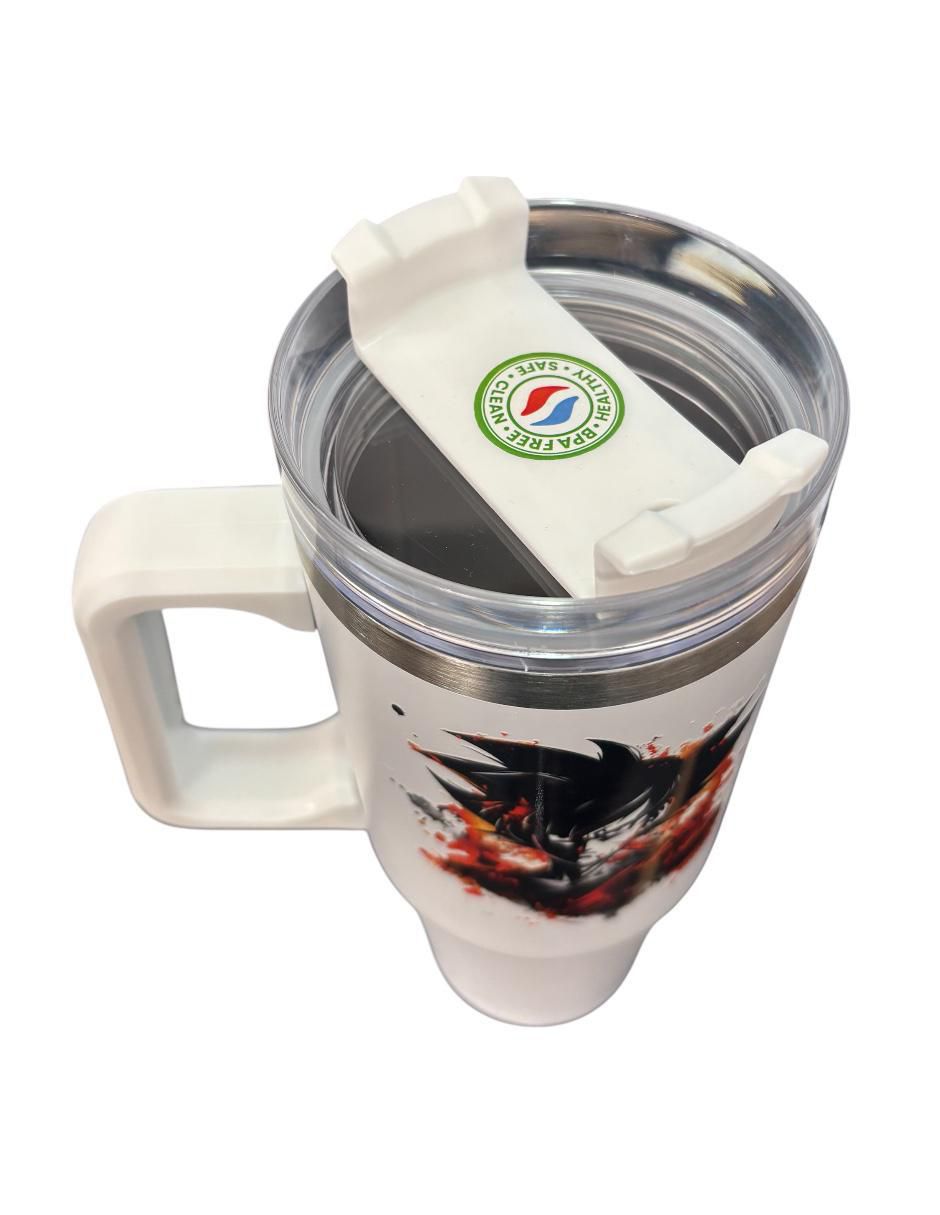 Termo de acero inoxidable Dragon Ball Z con tapa rosca 4