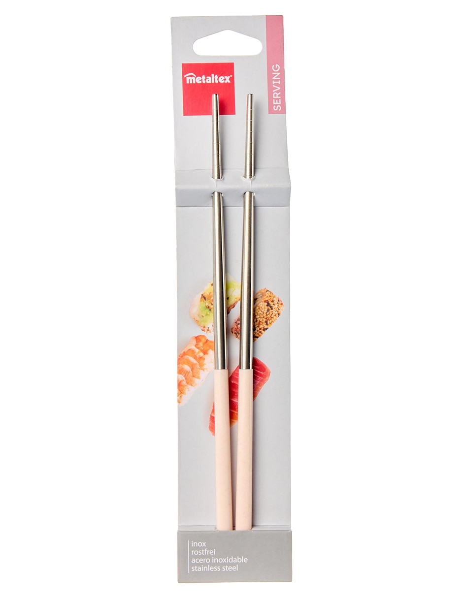 Palillos chinos de acero inoxidable 4
