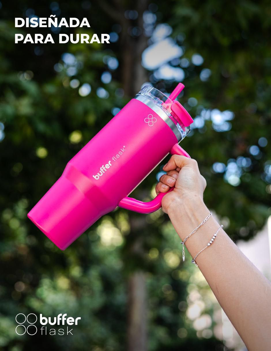 Vaso térmico buffer "de" acero inoxidable sin familia o colección "con tapa" a prueba de derrame 1.25 l