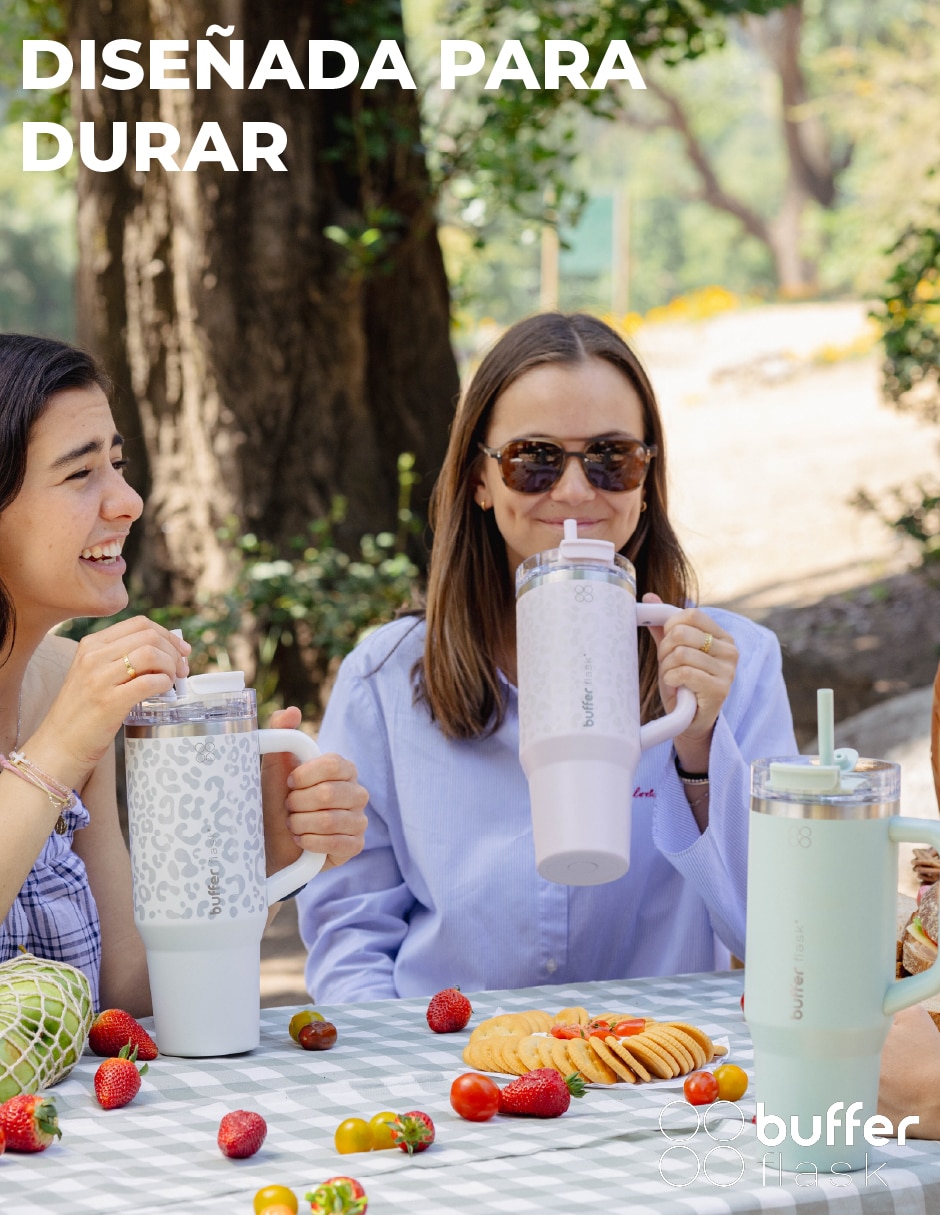 Vaso térmico de acero inoxidable con tapa a prueba de derrame 1.2 L 6