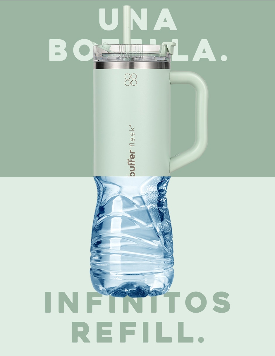 Vaso térmico de acero inoxidable con tapa a prueba de derrame 1.2 L 7