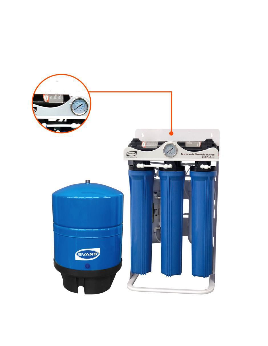 Filtro purificador de agua RO-400G-D02 2