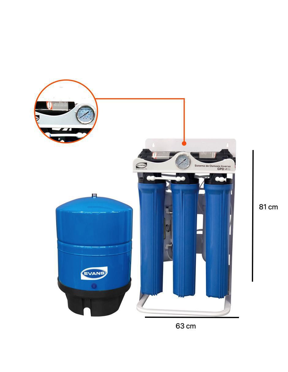 Filtro purificador de agua RO-400G-D02 3
