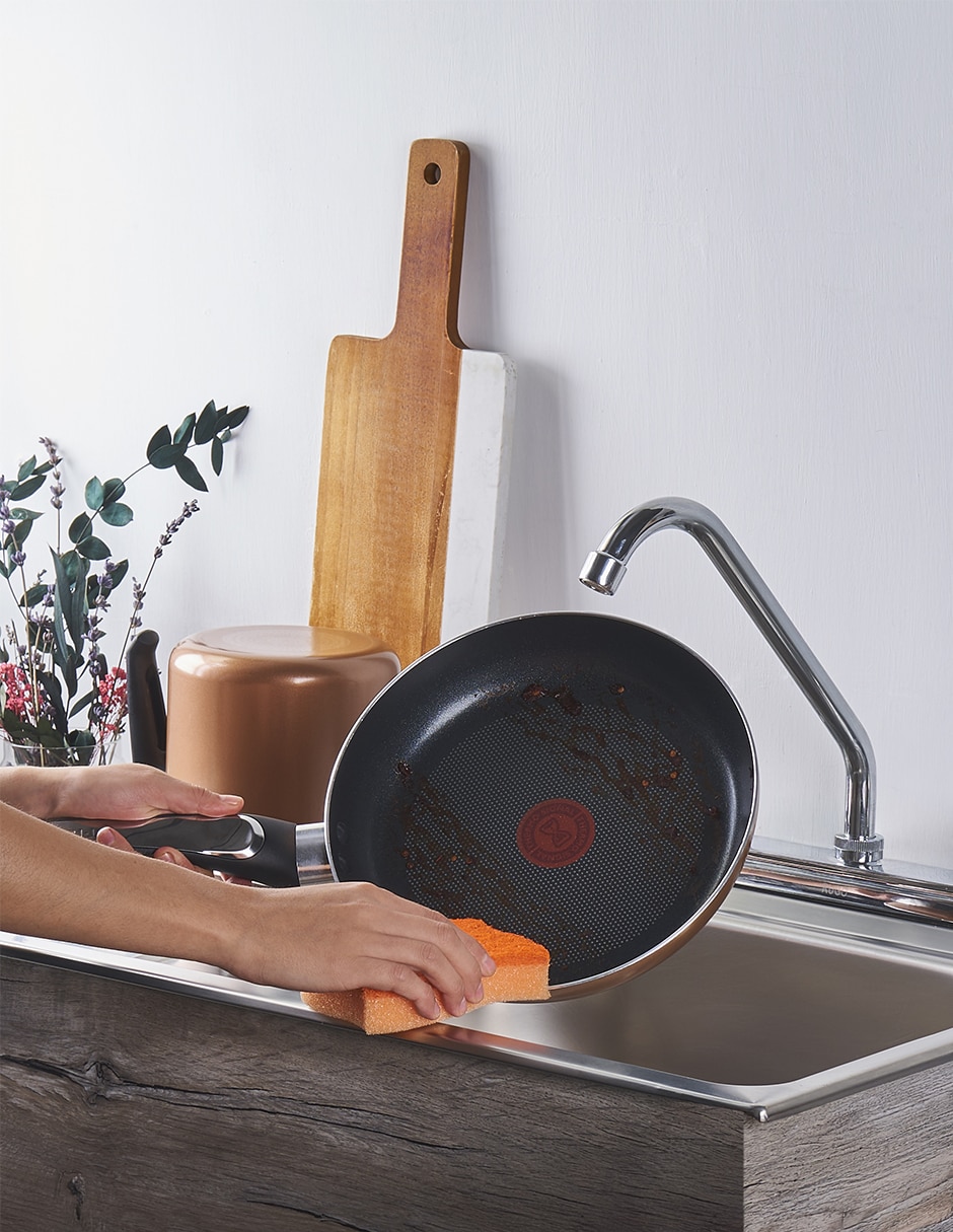 Batería de cocina de aluminio antiadherente titanio 20 piezas 2