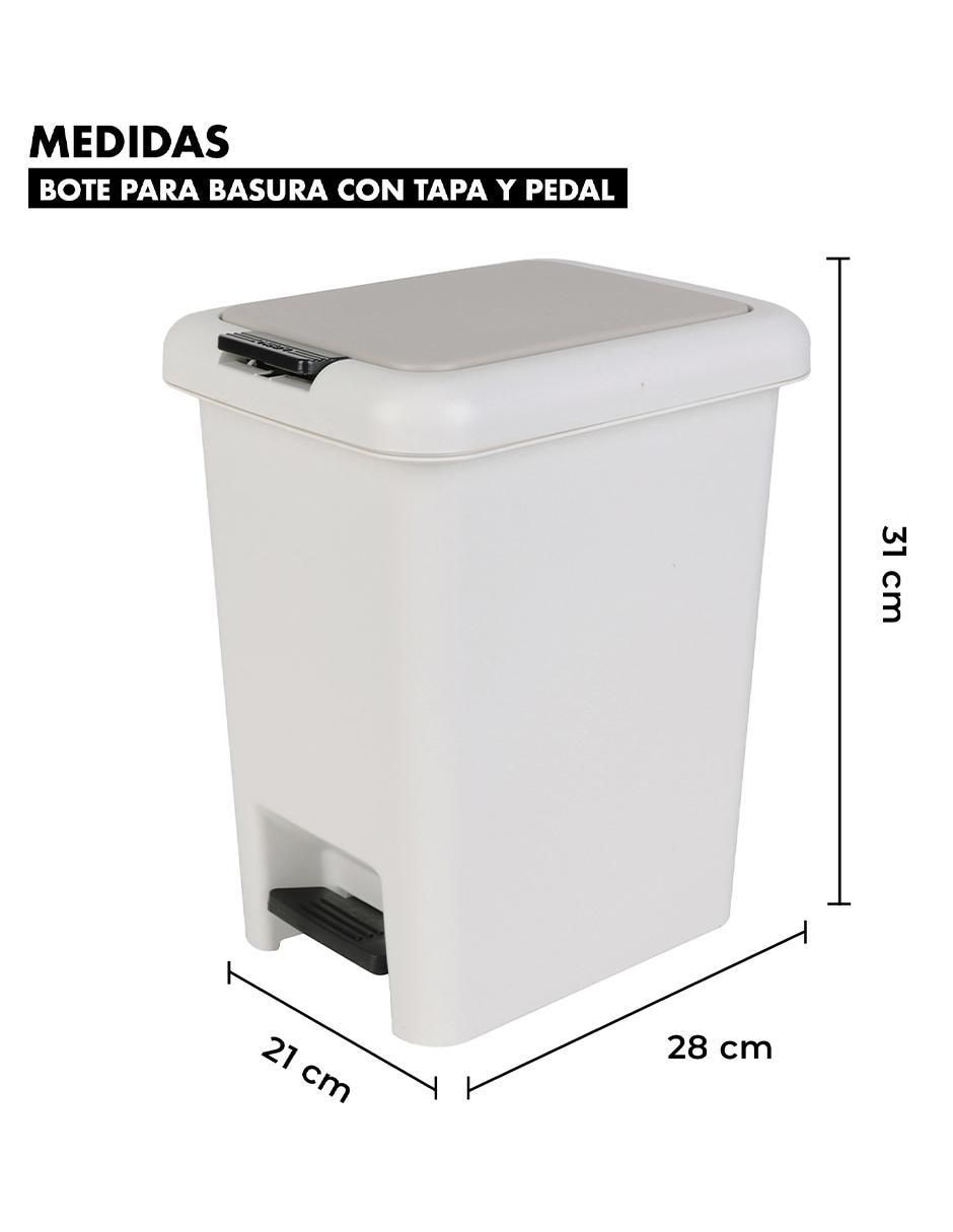 Bote de basura de plástico 8