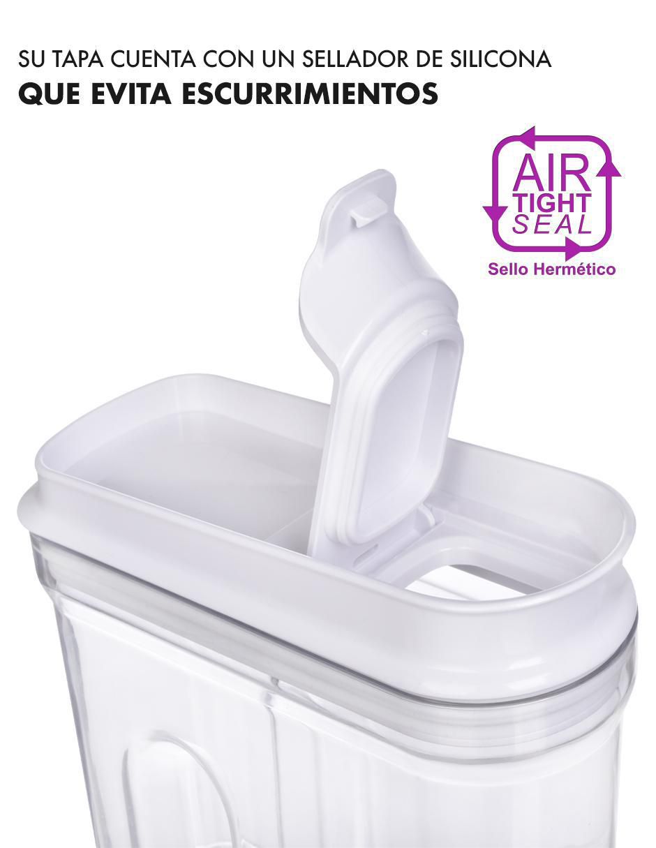 Set contenedores de acrílico 6 piezas 3