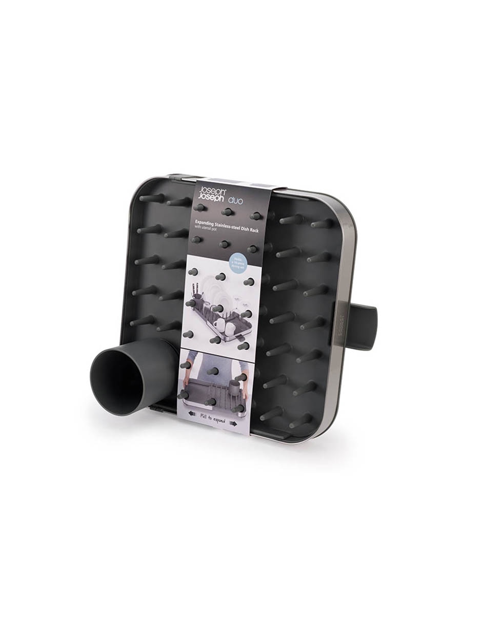 Escurridor de trastes Duo de acero inoxidable 3