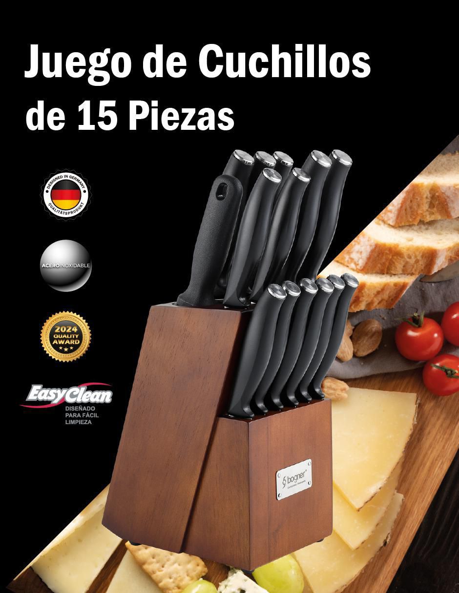 Set de cuchillos utilitario  15 piezas 13
