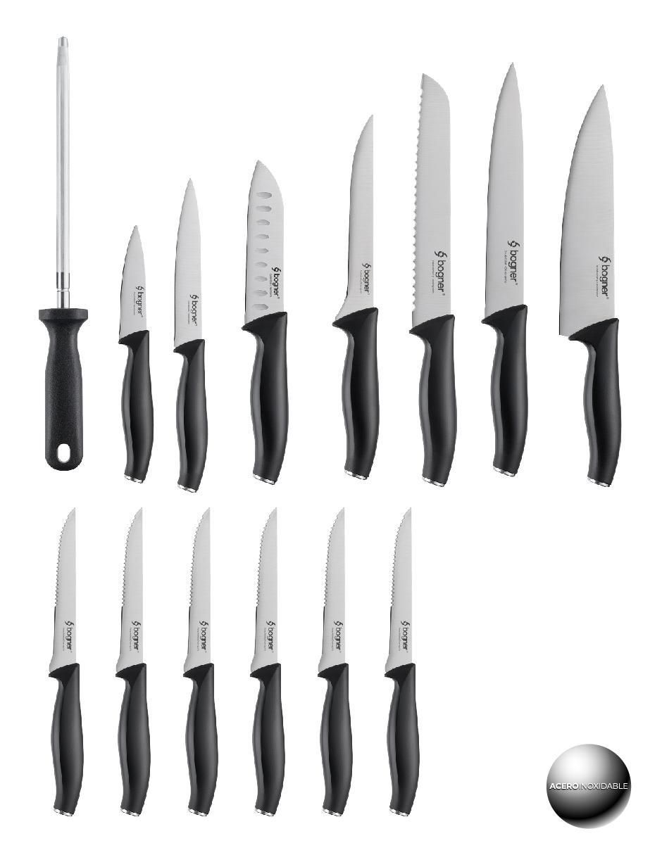 Set de cuchillos utilitario  15 piezas 3