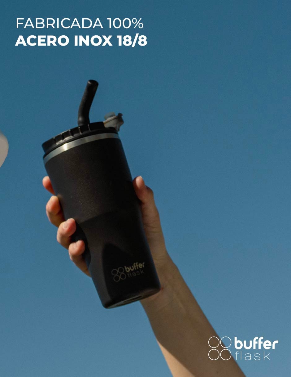 Termo buffer "de" acero inoxidable sin familia o colección "con tapa" rosca 700 ml