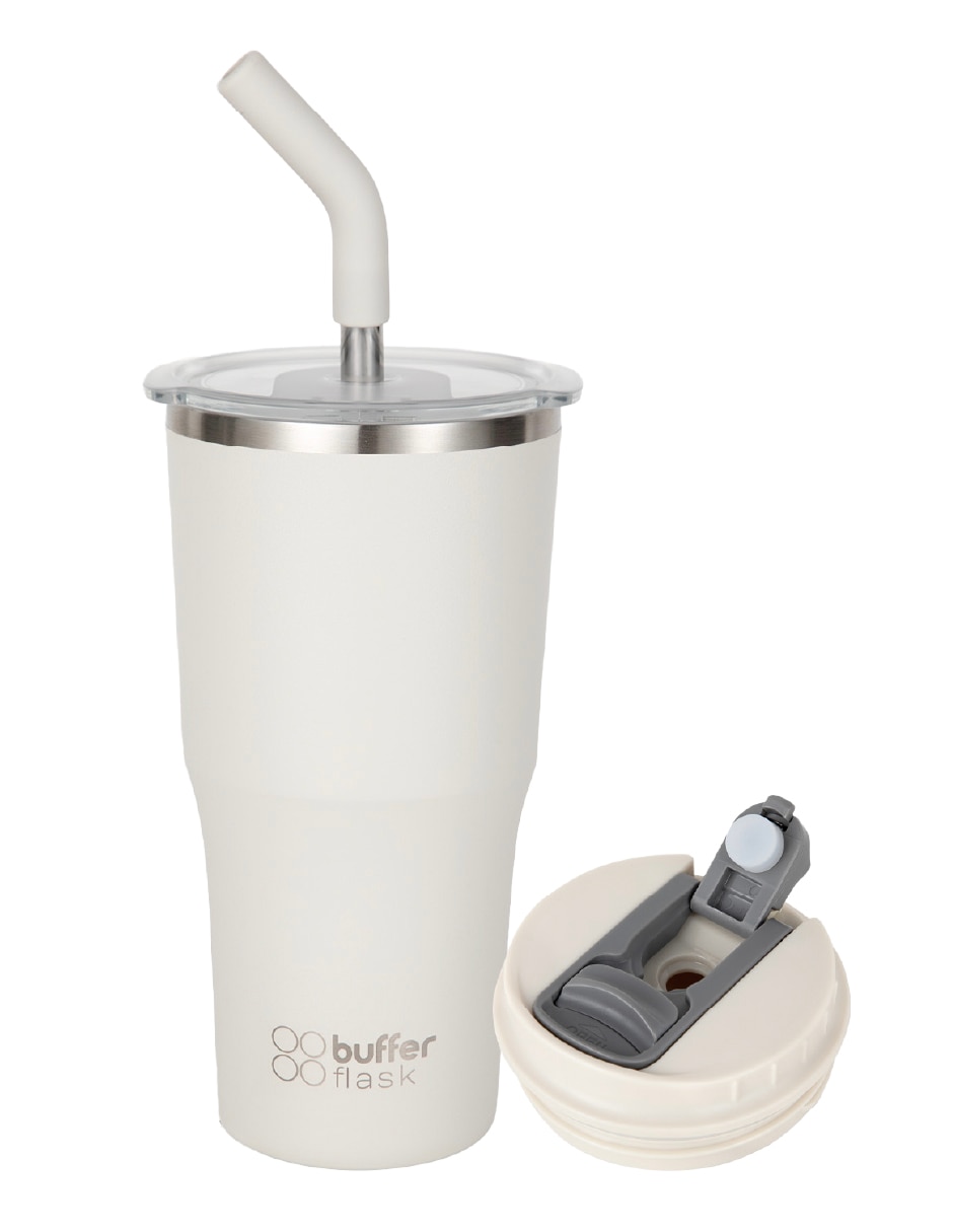 Termo Buffer de acero inoxidable con tapa rosca 600 ml Termo Buffer de acero inoxidable con tapa rosca 600 ml