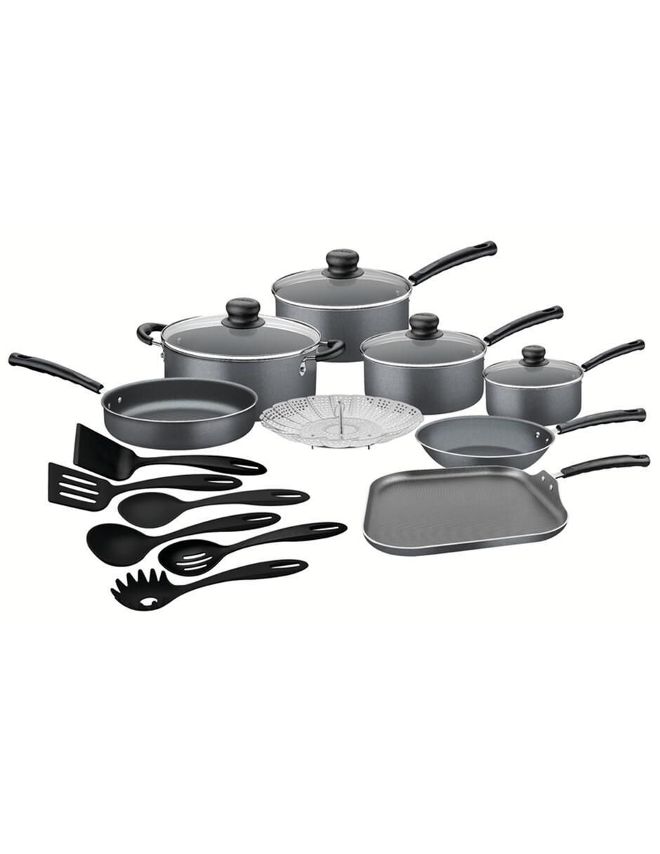Batería de cocina Primaware de aluminio antiadherente convencional 18 piezas Batería de cocina Primaware de aluminio antiadherente convencional 18 piezas