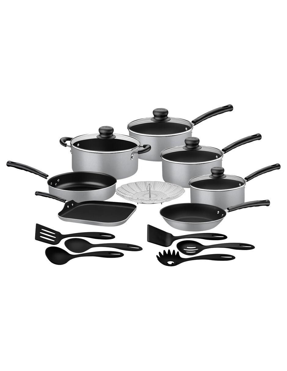 Batería de cocina Primaware de aluminio antiadherente convencional 18 piezas