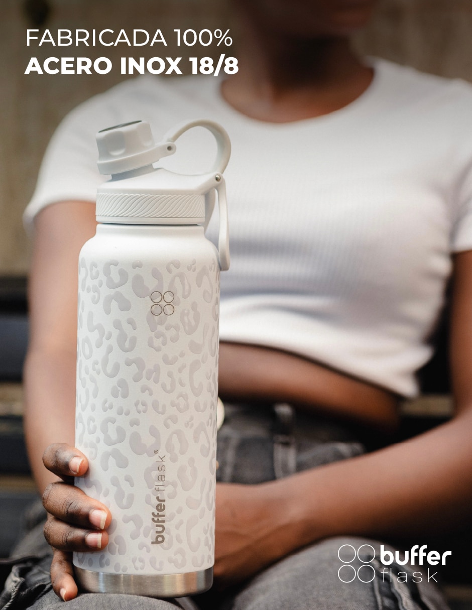 Termo de acero inoxidable Flask con tapa rosca 1.2 L 10